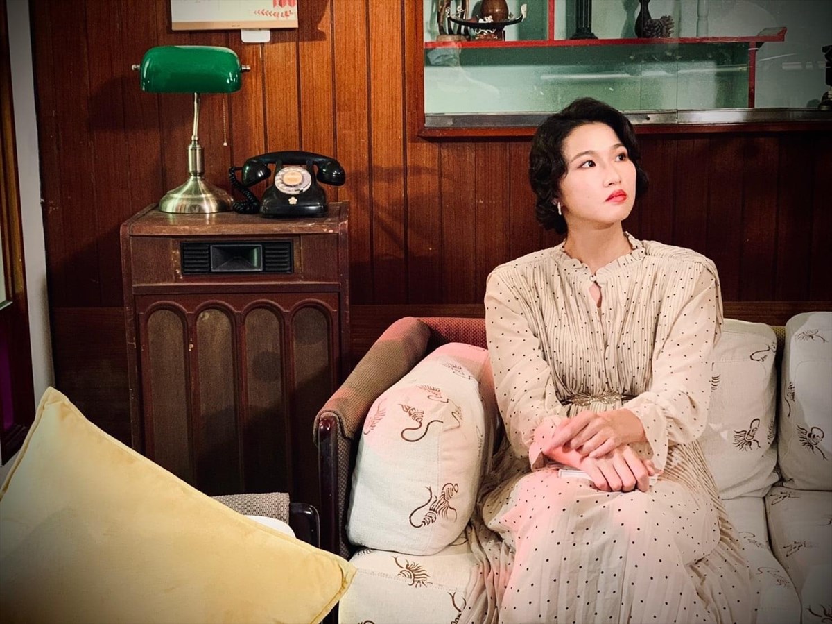 臺南七夕愛情嘉年華時尚學程江珈茵演繹昭和時代女性