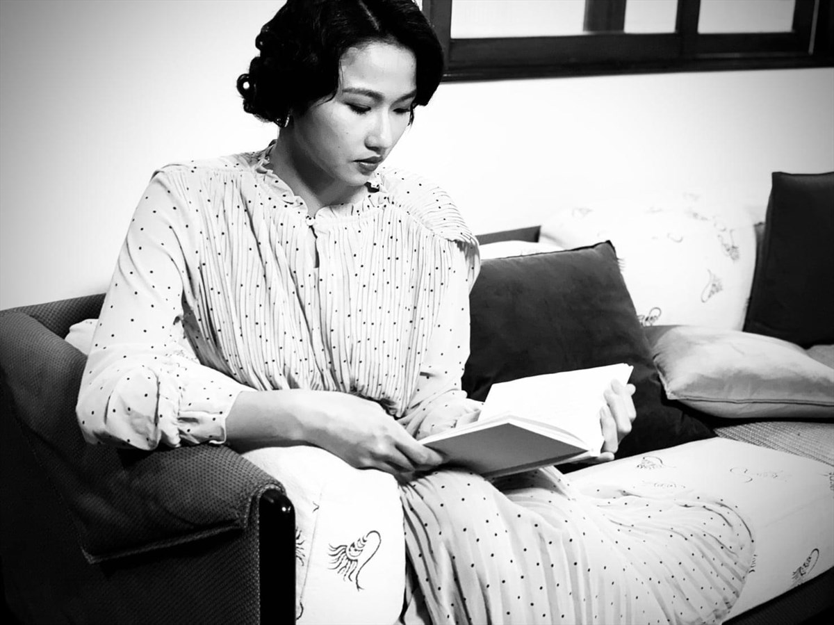 臺南七夕愛情嘉年華時尚學程江珈茵演繹昭和時代女性